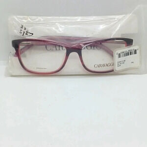 NWT Burgundy Caravaggio eyeglass frames C139